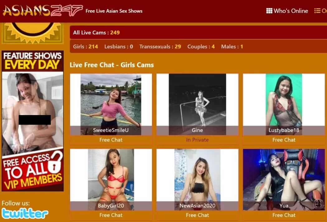 247 Asians - Asians247: Low-Cost Asian Cam Girls Adult Cam Site (review)